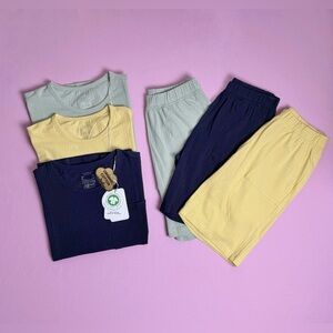 NWT Organic Cotton 3-pack of Kids Lounge Set  |  Size 9-10Y